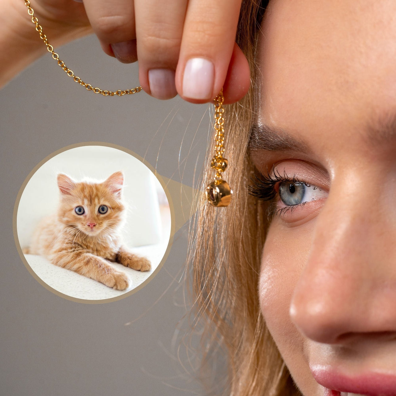Halo Photo Necklace - Personalised Necklace - Customised Necklace Necklace Brother & Sisters