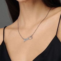 Thumbnail for Kitty Name Necklace - Personalised Necklace - Custom Necklace - Necklaces for Girlfriend - Necklaces for Moms Necklace Brother & Sisters