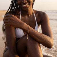 Thumbnail for Bracciale oro donna — foto indossata in acqua, waterproof, oro | SKU: lafinesse