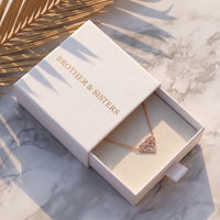 Thumbnail for Geometrische ketting — in de cadeaudoos, rosé goud | SKU: 12791388-rose-gold