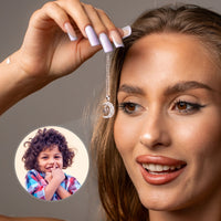 Thumbnail for Lucky Moon Photo Personalised Necklace  - Photo Necklace - Photo Projection Necklace Necklace Brother & Sisters