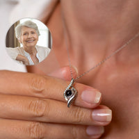 Thumbnail for Luxury Photo Personalised Necklace  - Photo Necklace - Photo Projection Necklace Necklace Brother & Sisters