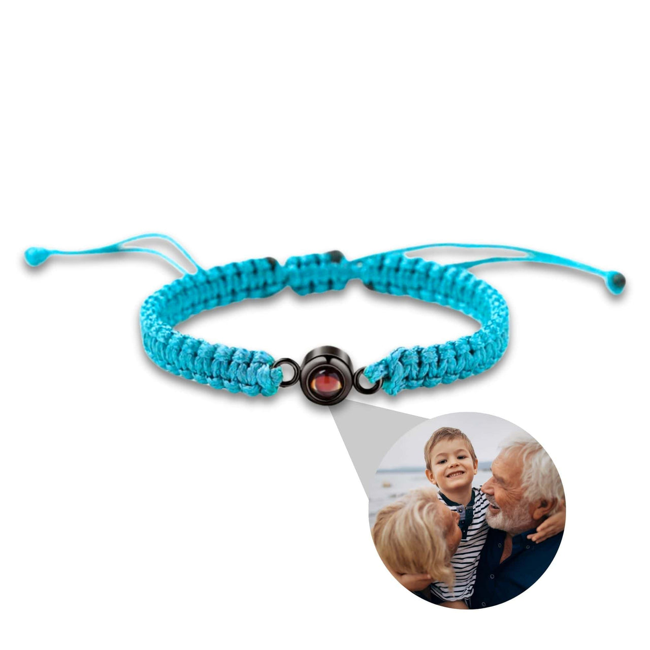 Man Bracelet - Men’s Personalised Bracelet - Personalized Gift - Custom Jewelry For Him - Custom Bracelet Picture - Personalised Photo Gift Bracelet Brother & Sisters