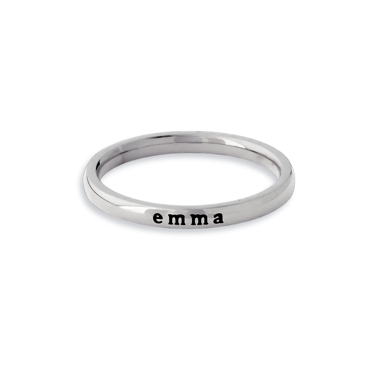 Stainless Steel Ring - Woman Ring - Custom Name Ring – Engraved Ring - Custom Ring Ring Brother & Sisters