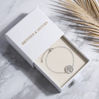 Thumbnail for Charm armband — in der Geschenkbox, Silber | SKU: 18963309-white-gold