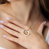 Thumbnail for Triple Name Necklace - Custom Name Necklace - Birthday Gifts for Her - Custom Necklace - Necklaces for Girlfriend Necklace Brother & Sisters