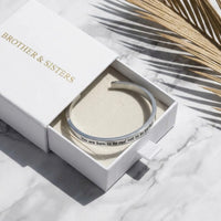 Thumbnail for Armband mit spruch — in der Geschenkbox, Silber | SKU: 9864184-silver