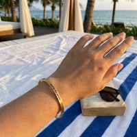 Thumbnail for Armband beste freundin — getragen, echte Größe, Gold | SKU: 8174603-gold-color