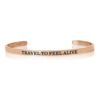Thumbnail for Reis armband — productfoto op witte achtergrond, rosé goud