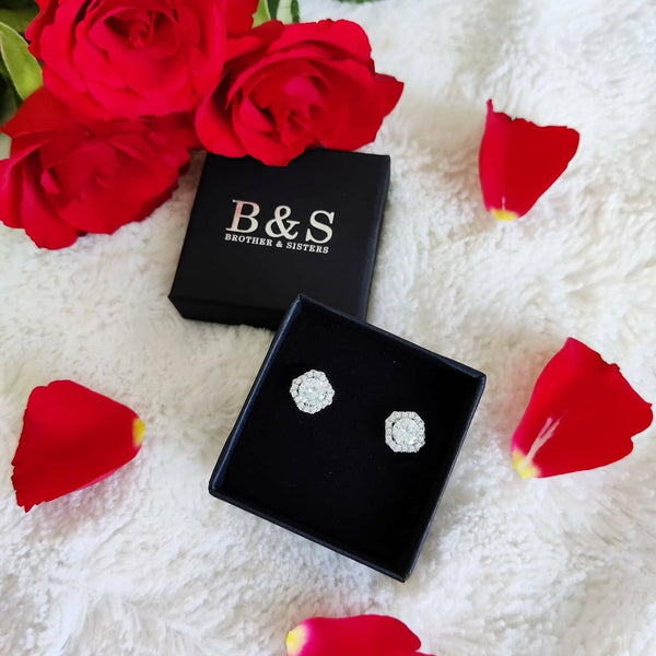 Timeless silver earrings from Brother & Sisters brand