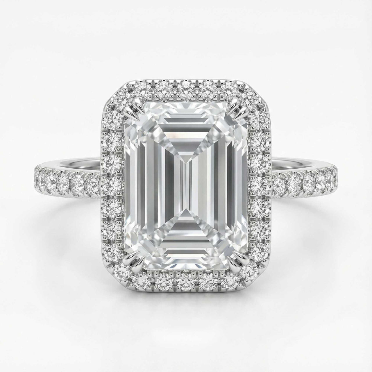 Silberner Rechteckring