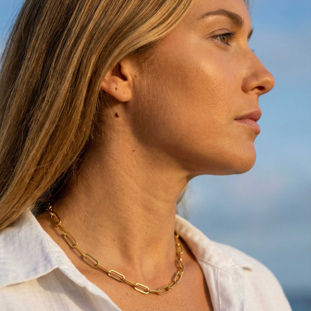 Collier Chaîne Trombone Ria