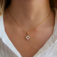 Thumbnail for Clover Letter Necklace