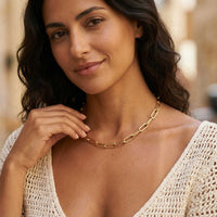 Thumbnail for Collier Chaîne Trombone Ria