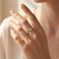 Thumbnail for Kristall Blumen Ring