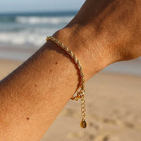 Thumbnail for Bracelet Chaîne Torsadée Calvi