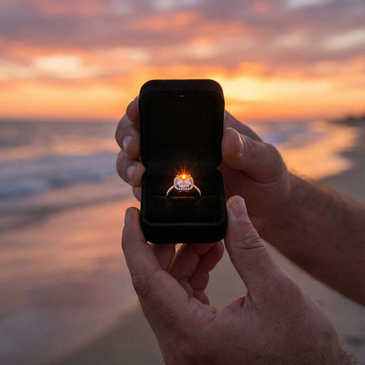 Silberner Zeitloser Ring