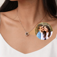 Thumbnail for Circular Photo Necklace