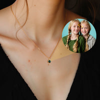 Thumbnail for Circle Photo Necklace