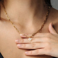 Thumbnail for Trendy Initial Necklace