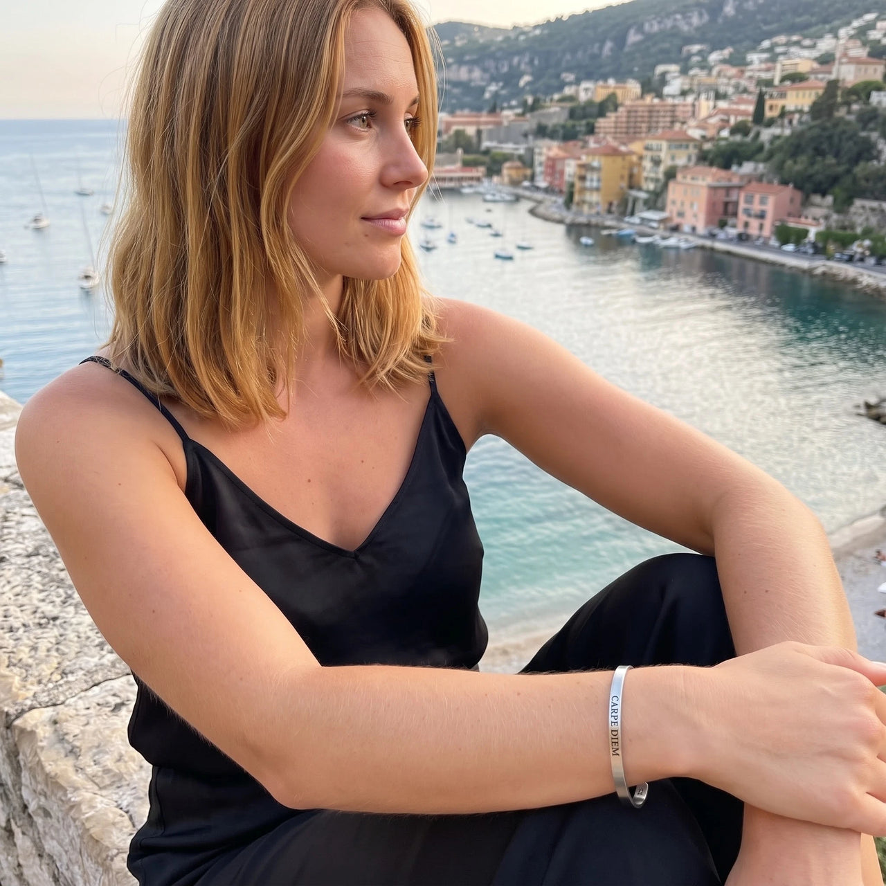 Carpe Diem, silver bracelet — getaway | SKU: cp-rg