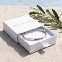 Thumbnail for Carpe Diem, silver bracelet — gift box | SKU: cp-rg