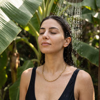 Thumbnail for The Chain, gold necklace — outdoor shower | SKU: lachaine