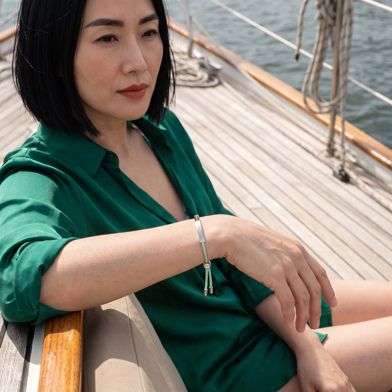 La Menthe, silver bracelet — leisure | SKU: lamenthe-wg
