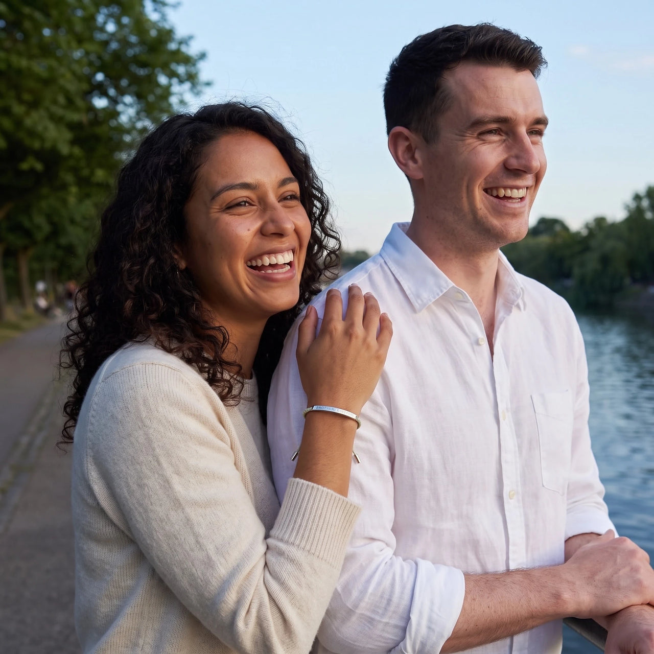 La Nature, silver bracelet — couple | SKU: lanature-wg