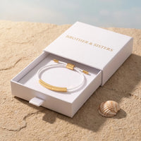 Thumbnail for La Perle, gold bracelet — gift box | SKU: laperle-g