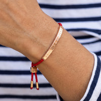 Thumbnail for L'Amour, rose gold bracelet — close up | SKU: lamour-rg