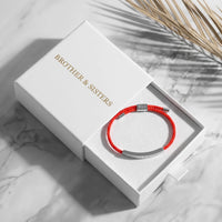 Thumbnail for L'Amour, silver bracelet — gift box | SKU: lamour-wg