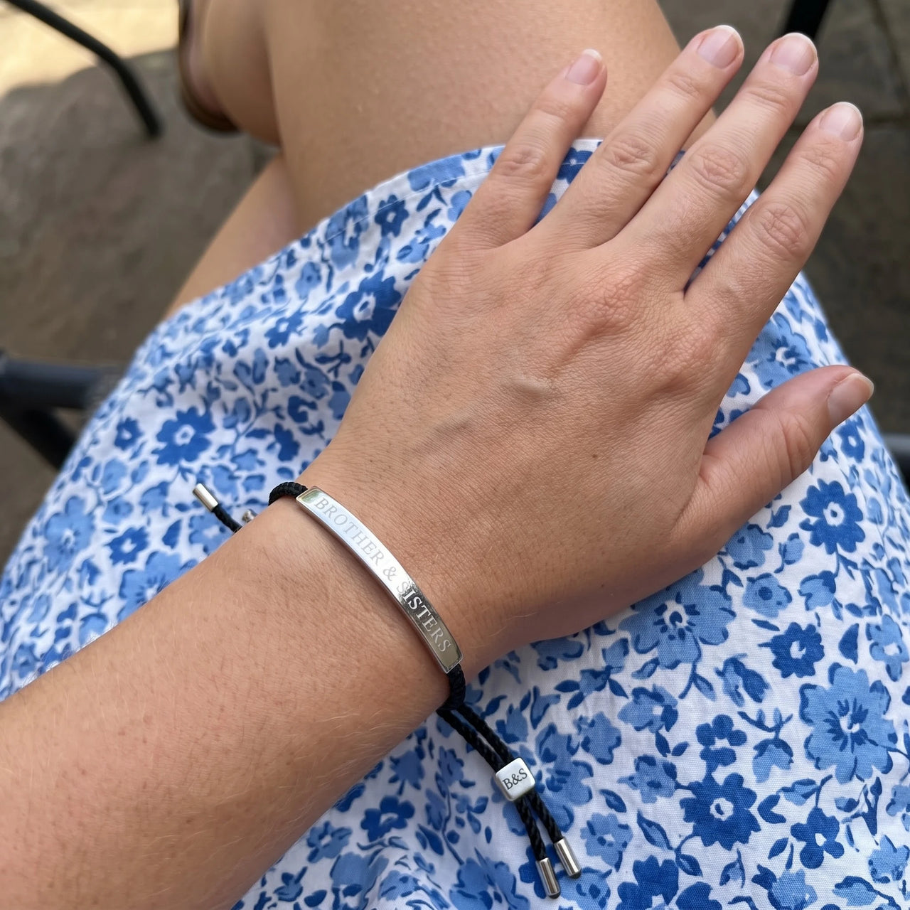 Le Caviar, silver bracelet — real size | SKU: lecaviar-wg