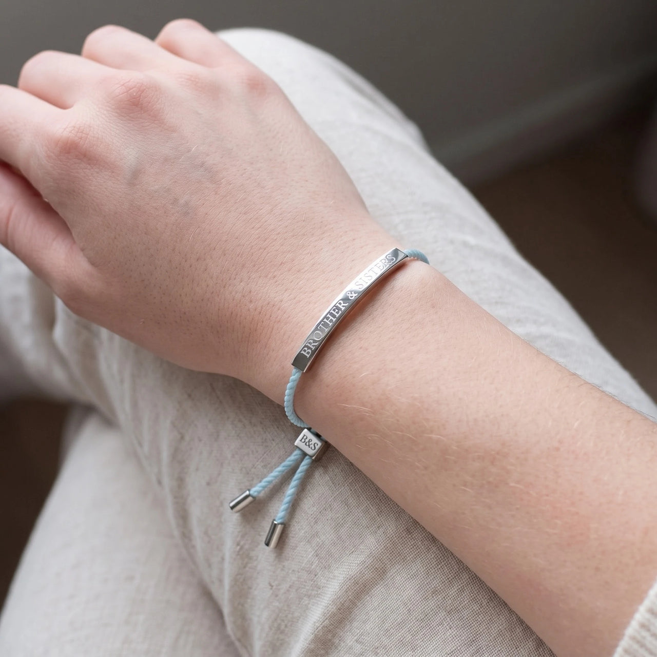 Le Ciel, silver bracelet — real size | SKU: leciel-wg