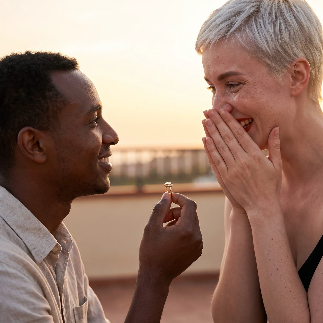 The Heart, gold ring — proposal | SKU: lecoeur