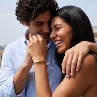 Thumbnail for Le Mauve, gold bracelet — couple | SKU: lemauve-g
