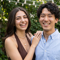 Thumbnail for The Pure, gold necklace — couple | SKU: lepure