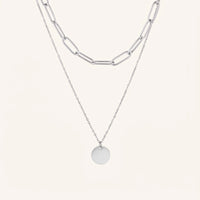 Thumbnail for The Trendy, silver necklace — packshot | SKU: le-tendance-wg