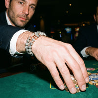 Thumbnail for Rose Gold Lion & Grey Stones Set – worn at the poker table | Brother & Sisters | SKU: 21039839SET-rose-gold-XS-14-15, 21039839SET-rose-gold-S-16-17, 21039839SET-rose-gold-M-18-19, 21039839SET-rose-gold-L-20-21, 21039839SET-rose-gold-XL-22-23