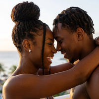 Thumbnail for A couple on a date, she wears the silver ring | SKU: 505174