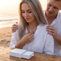 Thumbnail for He offers her the silver necklace | SKU: 6309048