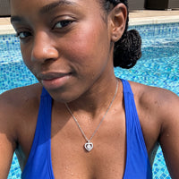 Thumbnail for Silver necklace worn in the water, waterproof stainless steel | SKU: 505744