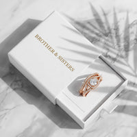 Thumbnail for Rose Gold Majestic Ring, rose gold ring — gift box | SKU: 497080-4.5-rose-gold