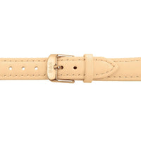 Thumbnail for Cream Leather Strap & Rose Gold Buckle - Brother & Sisters